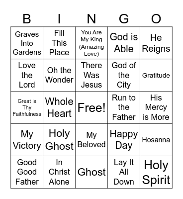 Crosslink Christmas Party Bingo Card