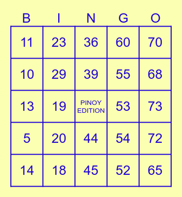 ST Micro Year End Party 2023 Bingo Card