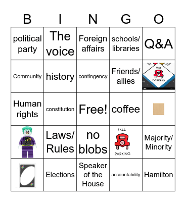 HMASDC Bingo 12/8/2023 Bingo Card