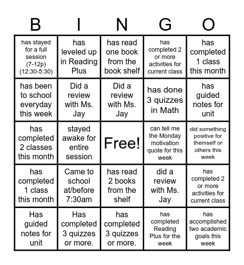 Griffin Bingo Cards Bingo Card