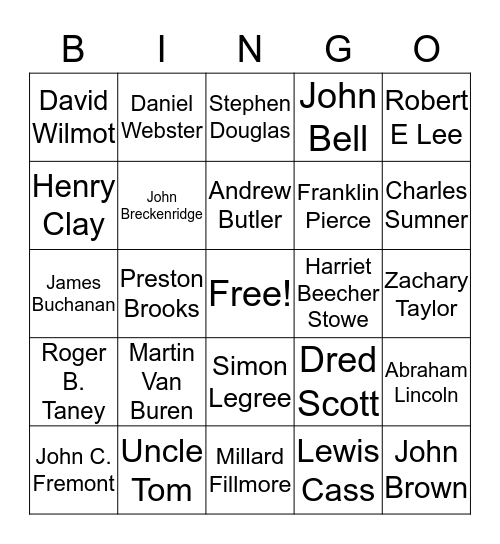 Ch 14 Who Am I? Bingo Card