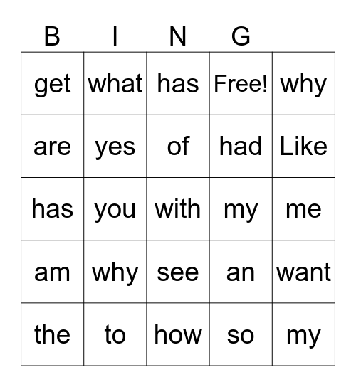 Kinder Bingo Week 2 Bingo Card