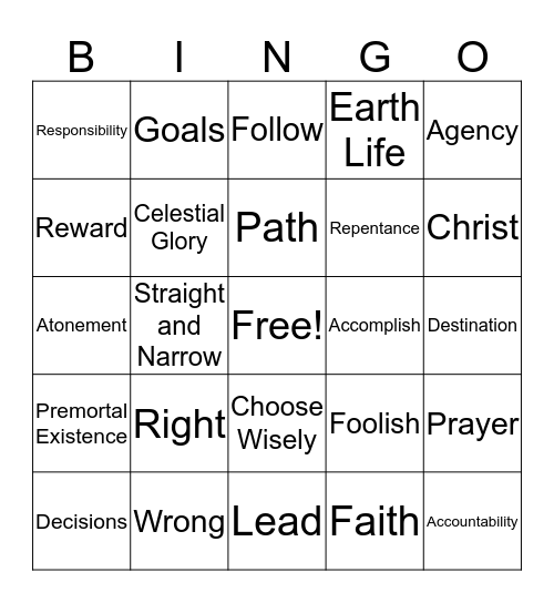 Conference talk bingo Card