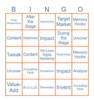 AI Revolution Bingo Card