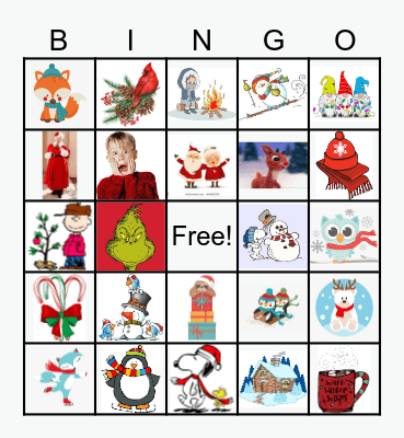 Winter Bingo! Bingo Card