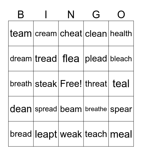 ea Bingo Card