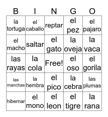 De Memoria Bingo Card