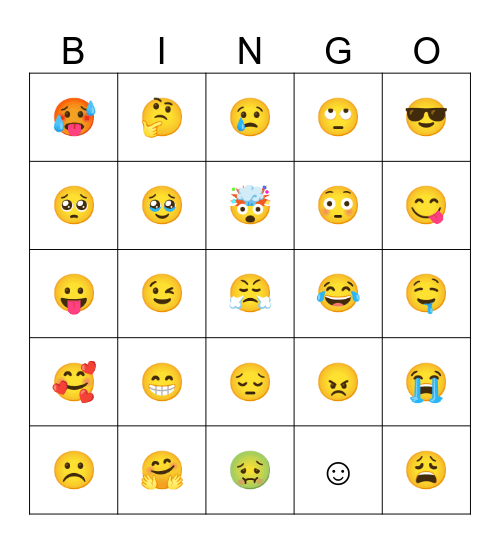 Bingo Apo Bingo Card