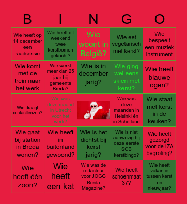 KerstSOBBingo 2023 Bingo Card