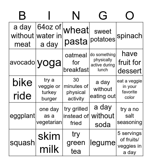 5210 Bingo Card