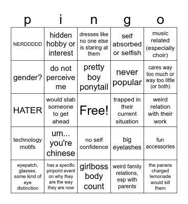 sdgasdgsdsgsadg Bingo Card