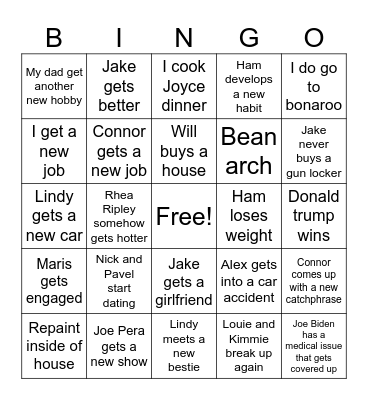 2024 Bingo Card