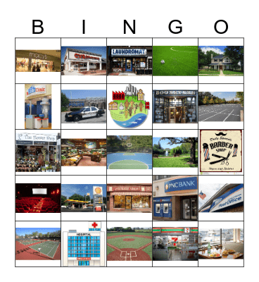 社区 Community (图片) Bingo Card