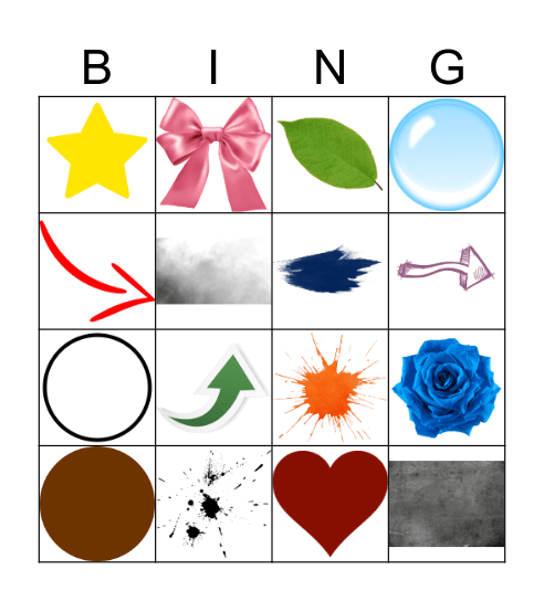 Сolor Bingo Card