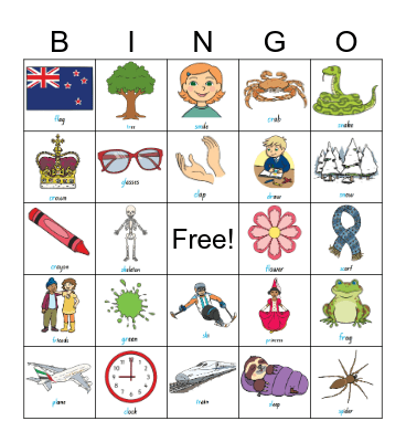 Blend BINGO Card