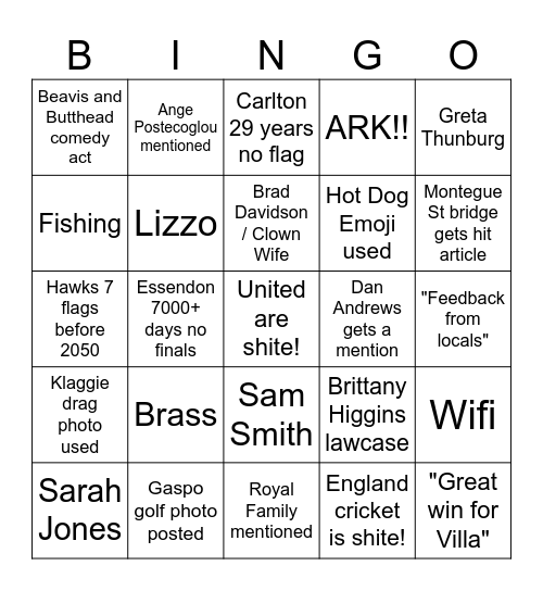 In Dan We Trust Bingo!!! Bingo Card