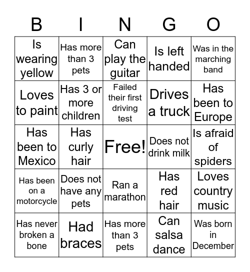 Depot B-I-N-G-O Bingo Card