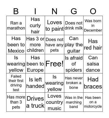 Depot B-I-N-G-O Bingo Card