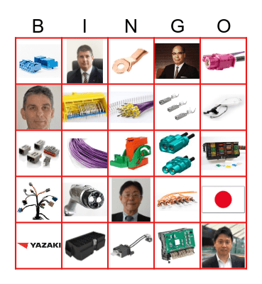Yazaki Christmas 2023 Bingo Card