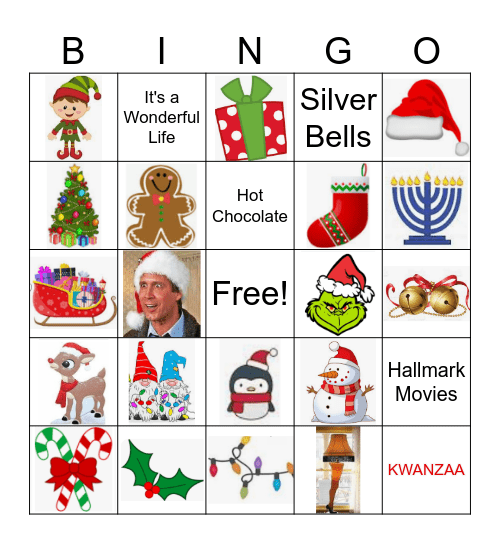 BINGO FUN FOR THE FAMILY! Bingo Card