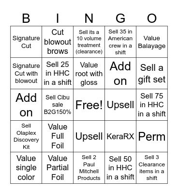 Christmas Bingo Card