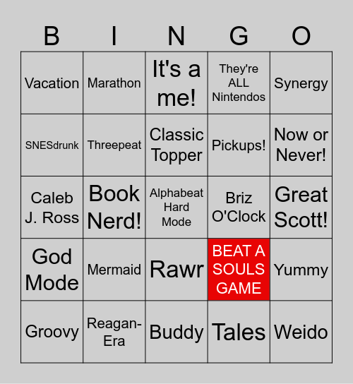 VAYAR Bingo Card