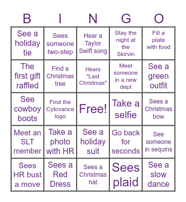 CYTO - BINGO Card
