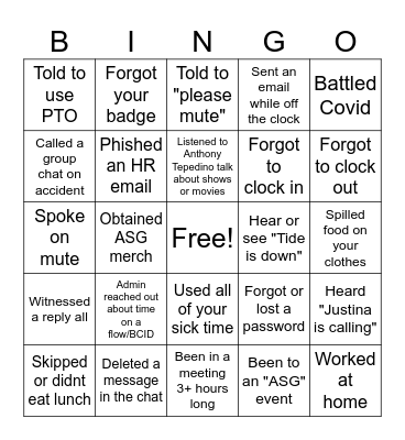 Things that happened in 2023 Bingo Card