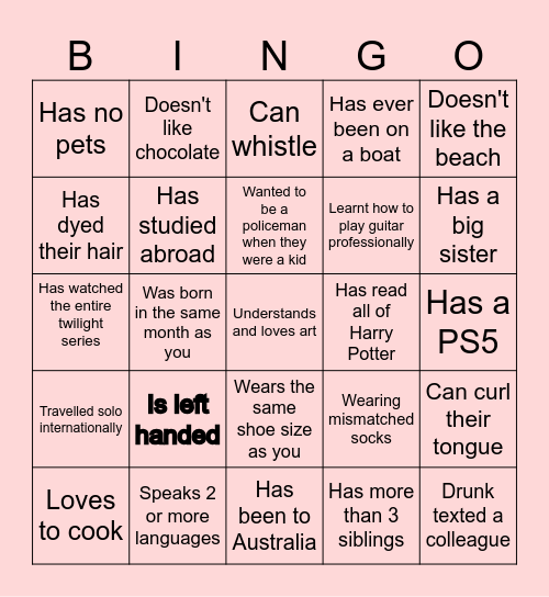 CORPORATE FUNCTIONS Bingo Card
