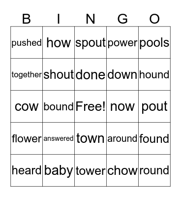 Unit 27 Skills Bingo Card