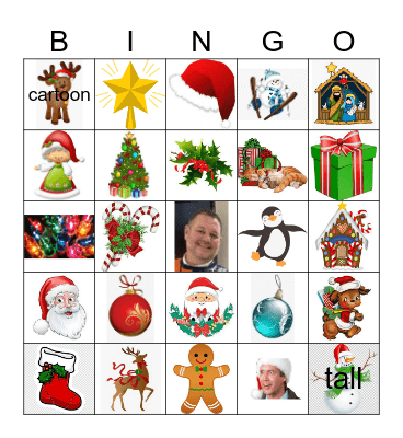 Christmas Bingo Card