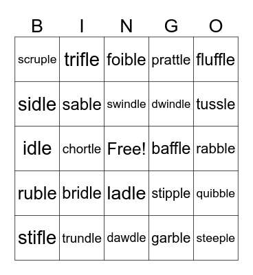 cle 12/13/2023 Bingo Card