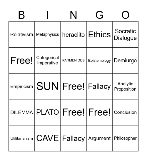 BINGO SUPREMO Bingo Card