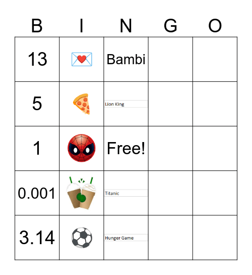 BEYOND BINGO Card