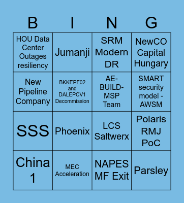 AE RECAP 2023 Bingo Card