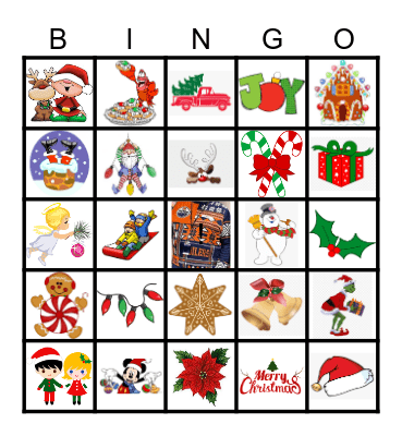 Christmas Bingo Card