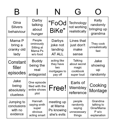 Just add magic bingo card Bingo Card