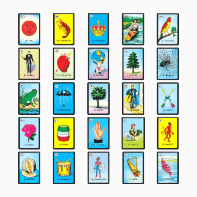 Persys Loteria Bingo Card
