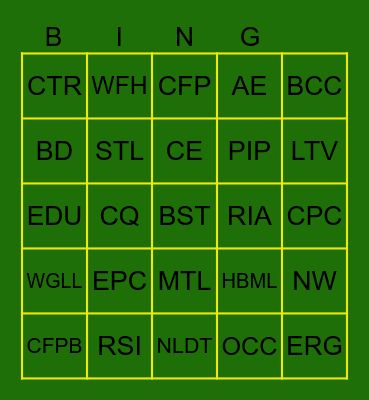 MMM...ALPHABET SOUP! Bingo Card
