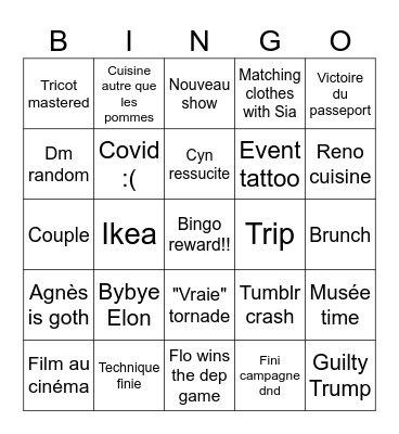Bingo 2024 Bingo Card