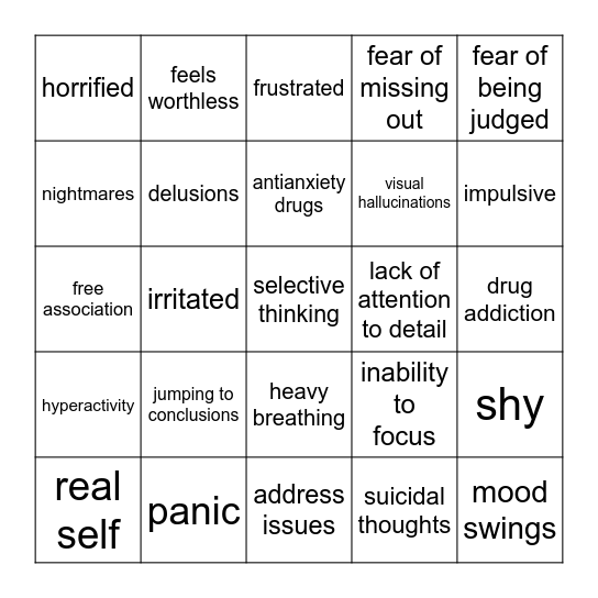 BINGO! Bingo Card