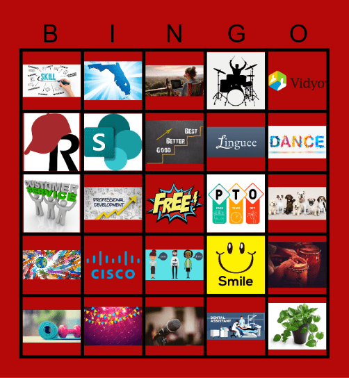 LAC Christmas Bingo Card