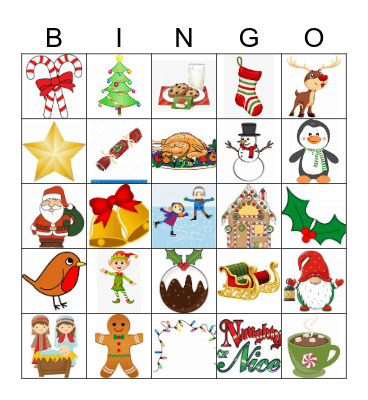 Christmas Bingo Card