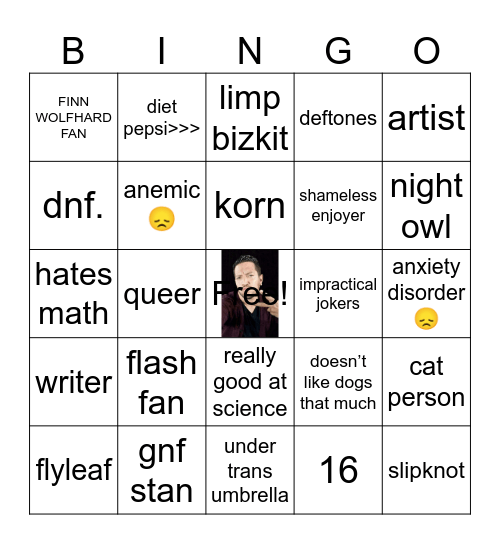 GABI’S BINGO 🤗 Bingo Card