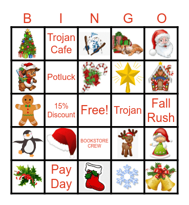 Christmas Bingo Card