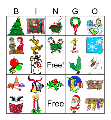 Christmas Bingo Card