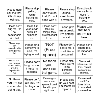 &LS Dev Final Bingo Card