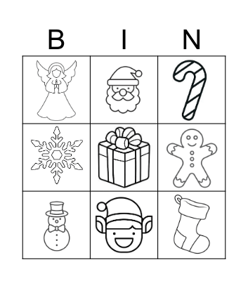 Christmas Bingo Card