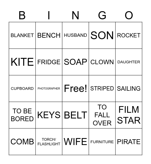 FLYERS 5/6 BINGO Card