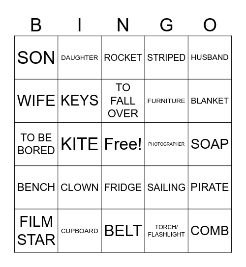 FLYERS 5/6 BINGO Card